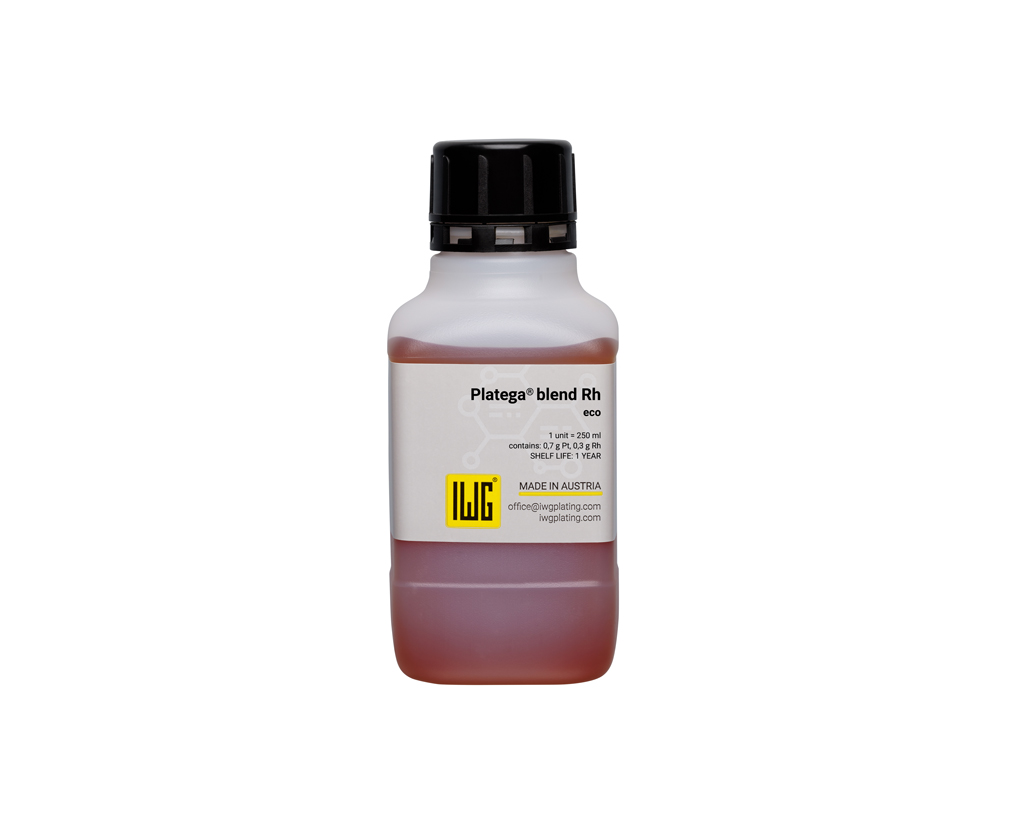 Image showcasing Platega® blend Rh eco - 0,7 g Pt, 0,3 g Rh/250ml, 250 ml